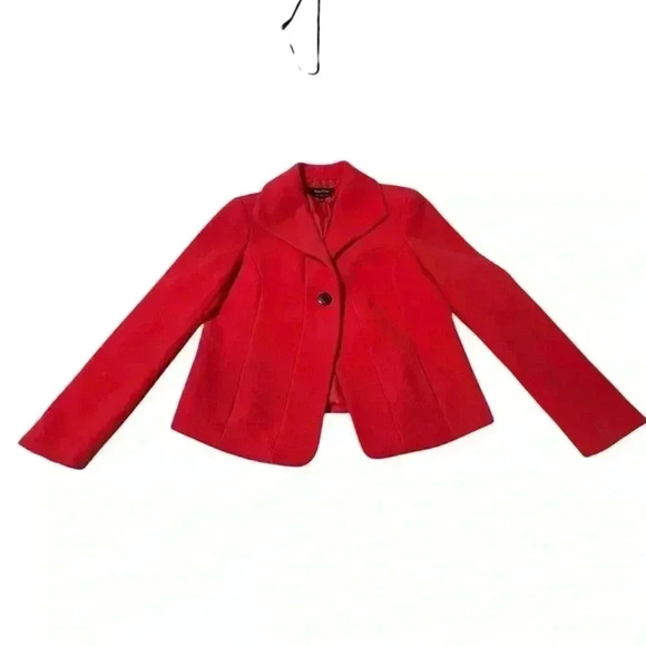 Evan-Picone Women’s size medium pink/red one button blazer. - Picture 4 of 9